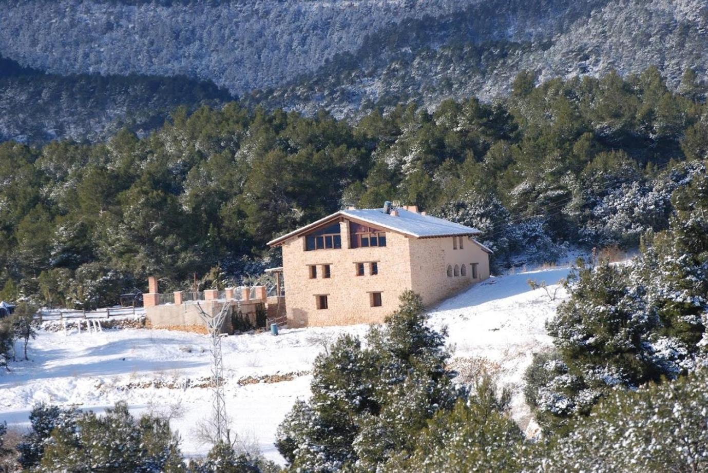 Masia De La Serra De La Cogulla Penarroya De Tastavins Luaran gambar